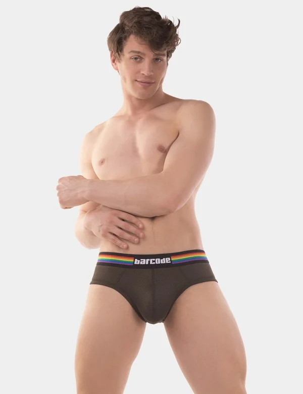 Barcode Pride Brief - Olive