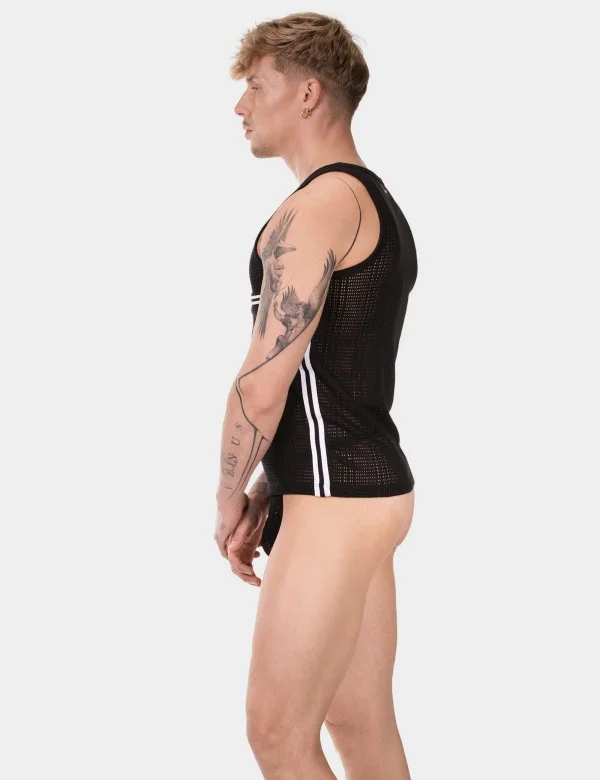 Tank Top Lilan - Black-White