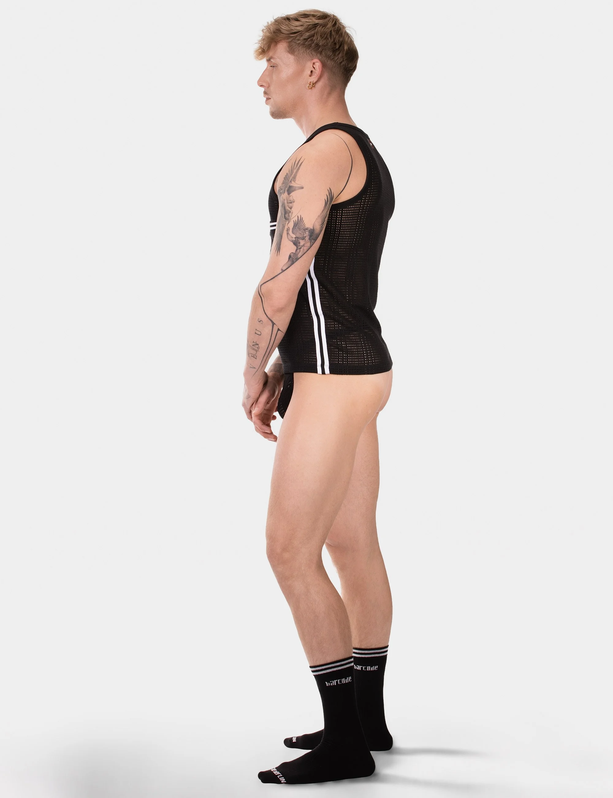 Tank Top Lilan - Black-White Tank Top Lilan - Black-White