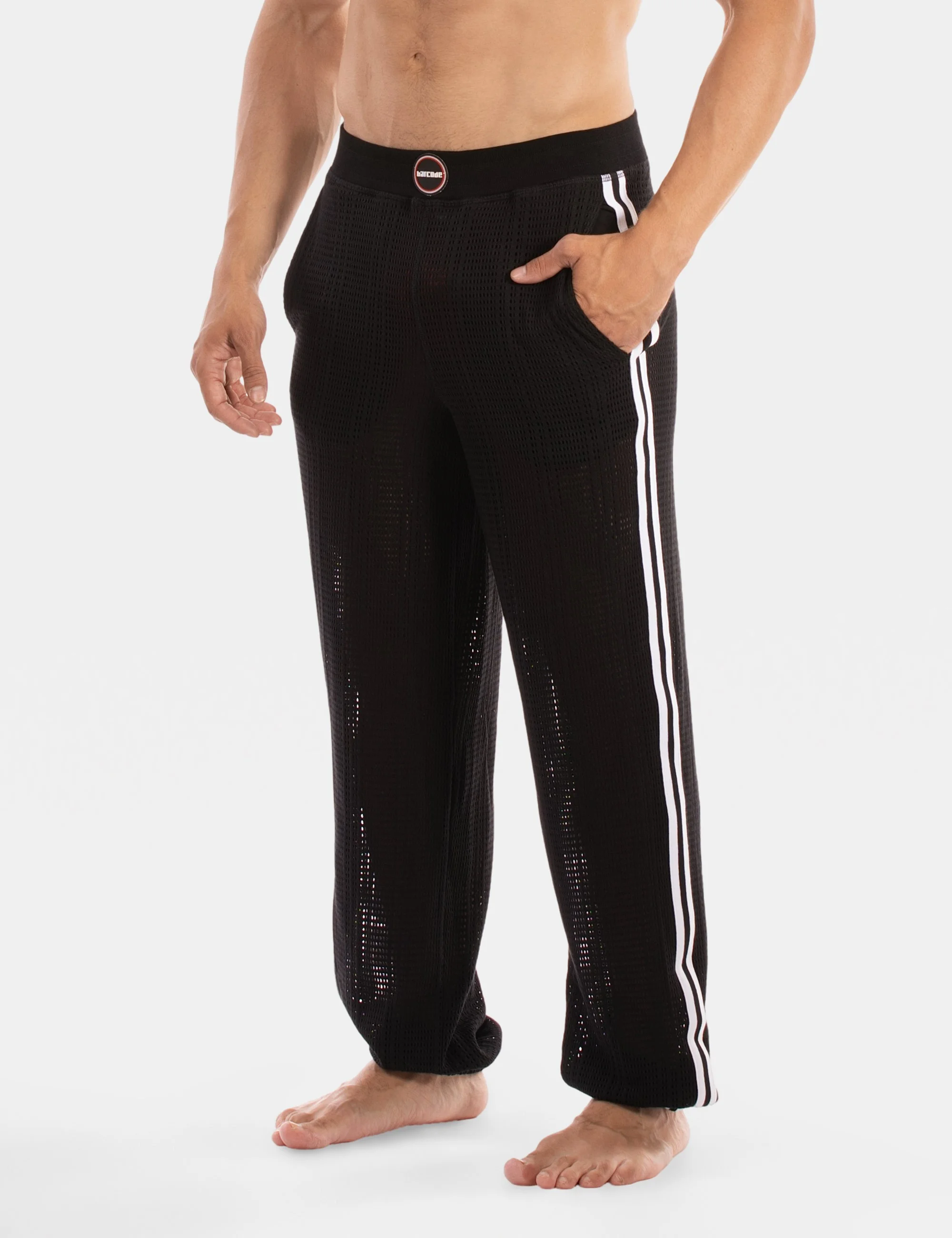 Shalvar Pants Leo - Black-White Shalvar Pants Leo - Black-White