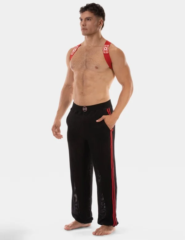 Shalvar Pants Leo - Black-Red