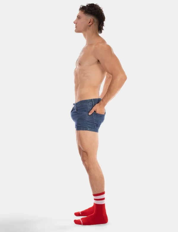 5 Pocket 9' Denim Short Tyler - Lightblue