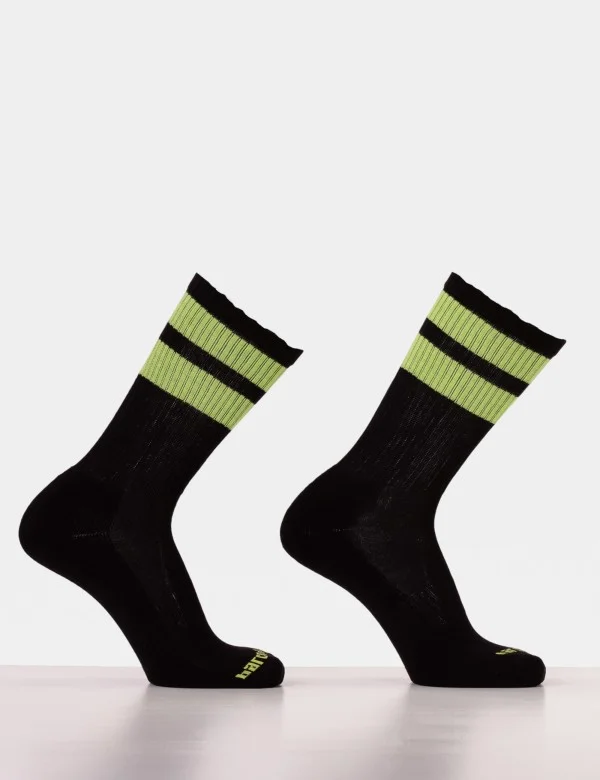 Gym Socks - Black-Green