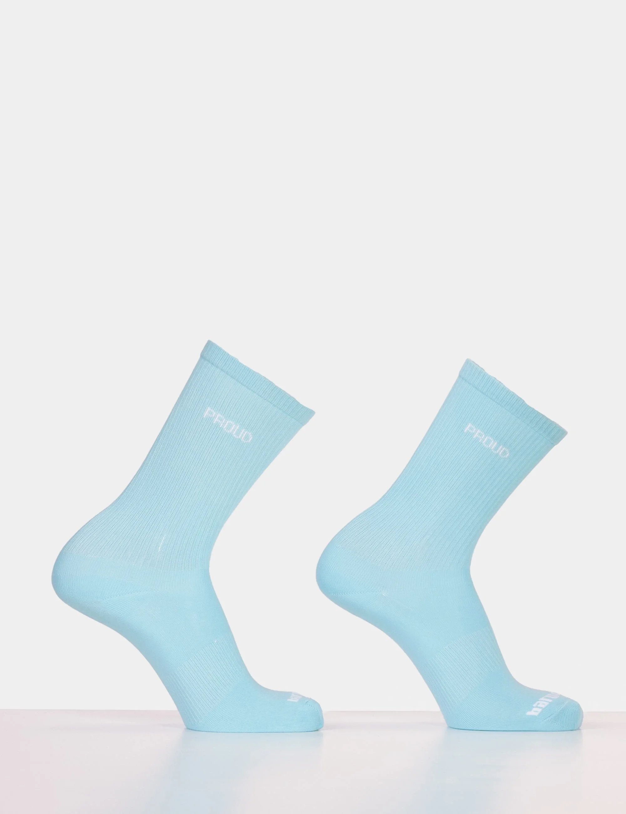 Barcode Proud Gym Socks - Sky-Blue