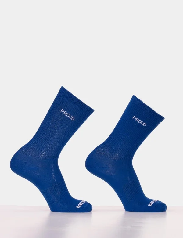 Barcode Proud Gym Socks - Royal