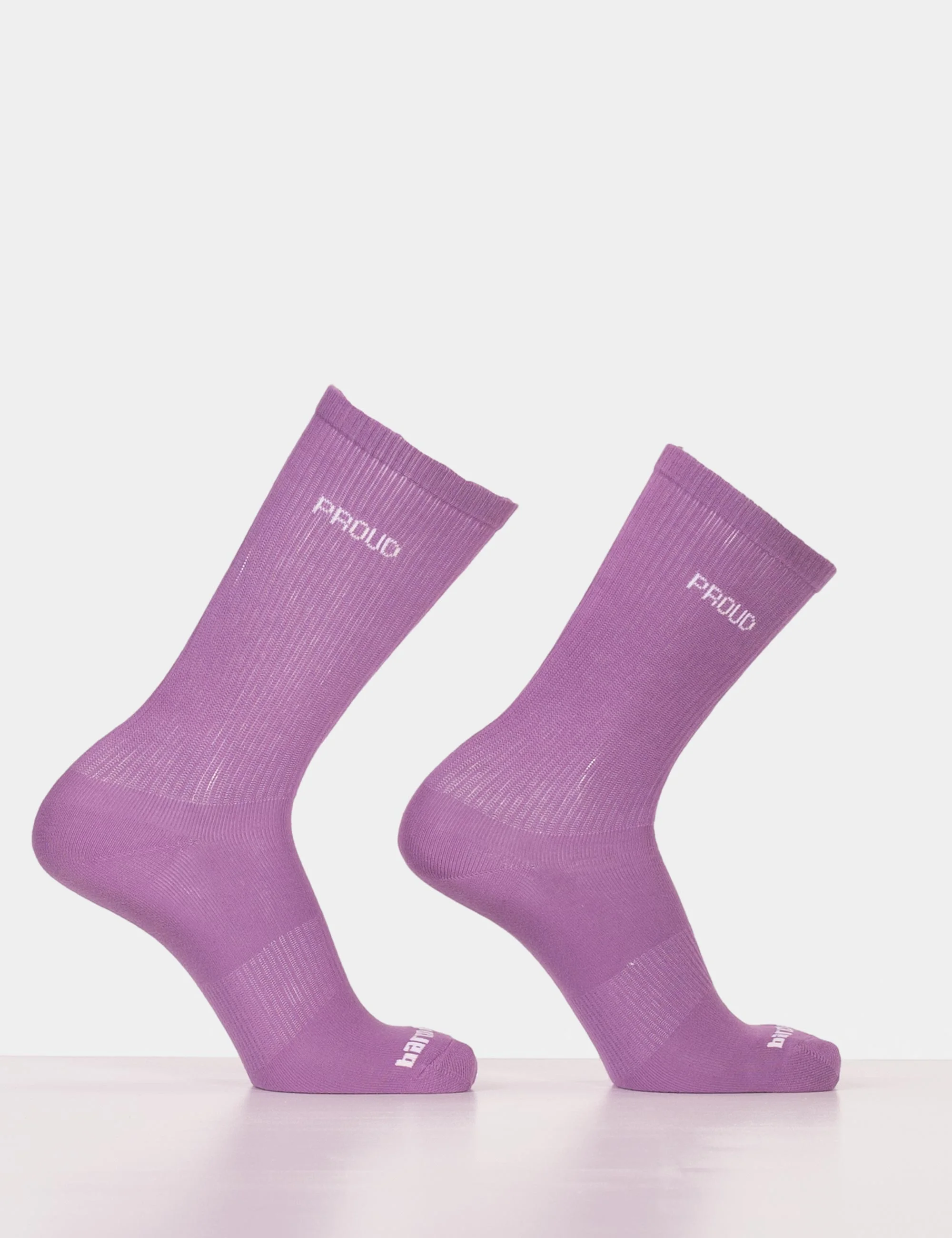 Barcode Proud Gym Socks - Lila