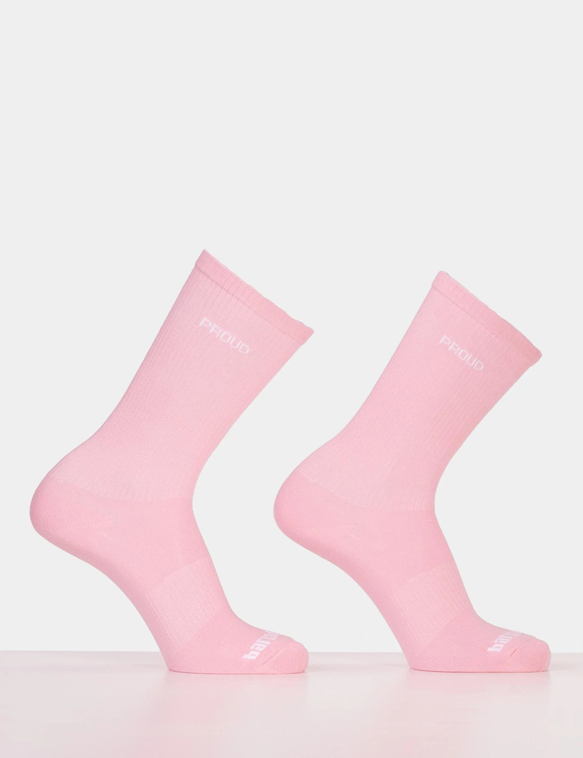 Barcode Proud Gym Socks - Rose
