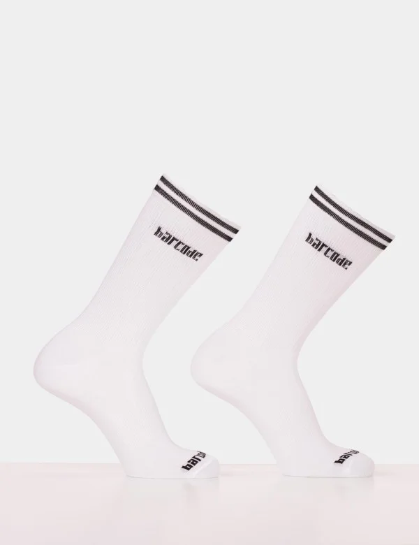 Festival Socks - White-Black