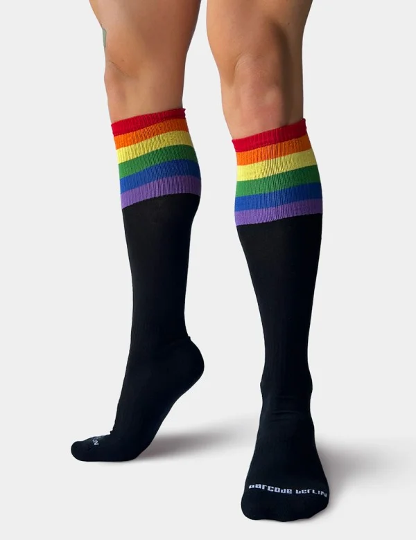 Barcode Pride Football Socks - Black