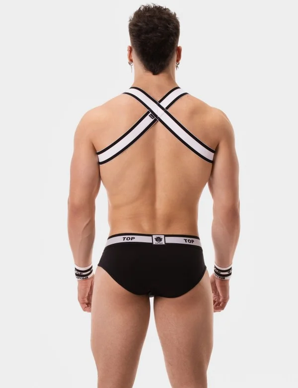 Brief Top - Black-White