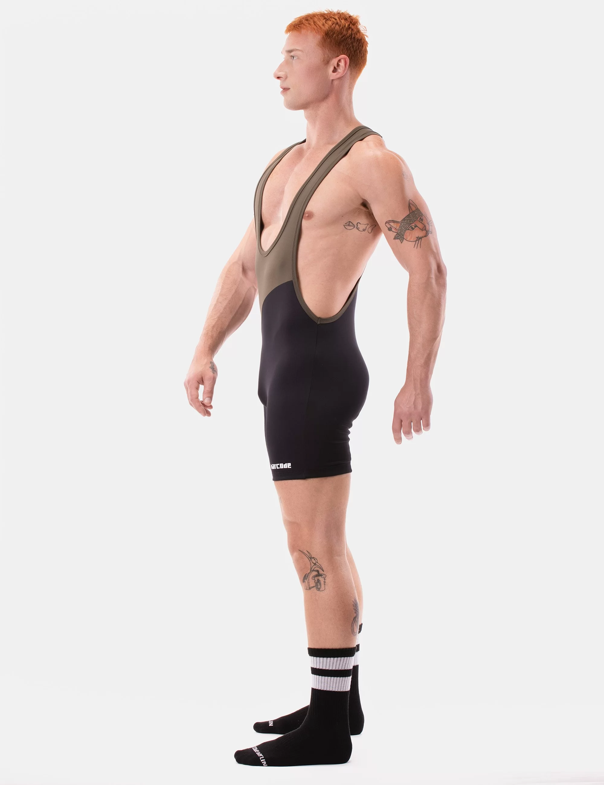 Singlet Luckenwalde - Darkarmy-White-Black