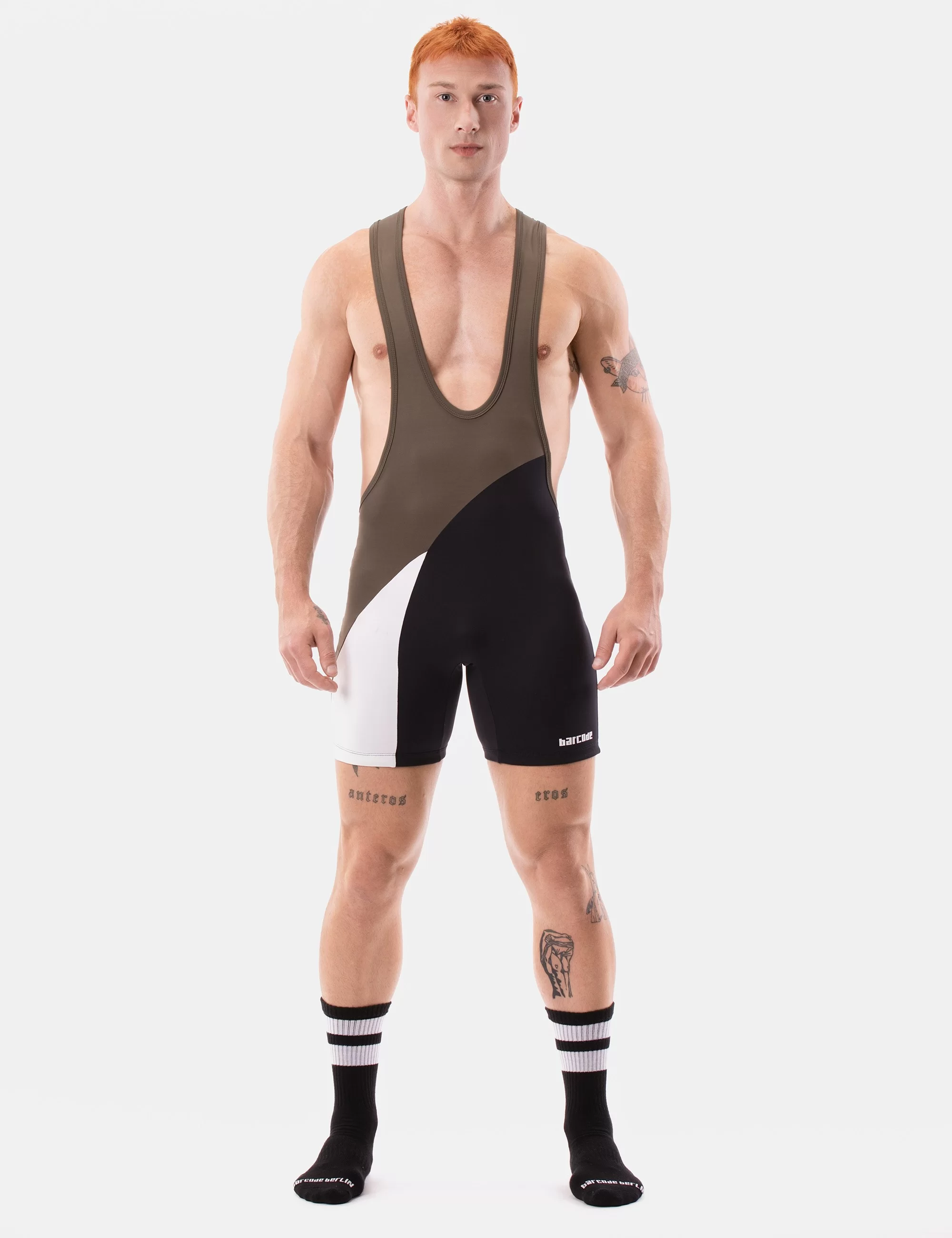 Singlet Luckenwalde - Darkarmy-White-Black