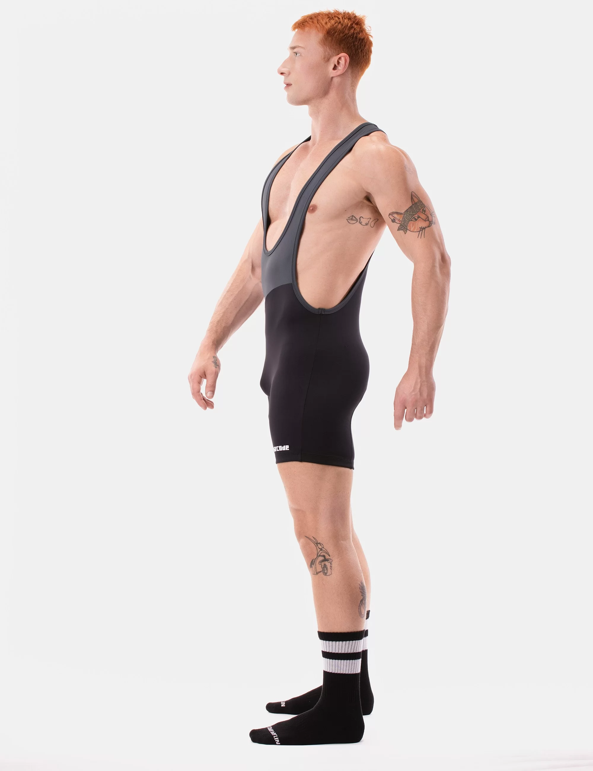 Singlet Luckenwalde - Titanium-White-Black