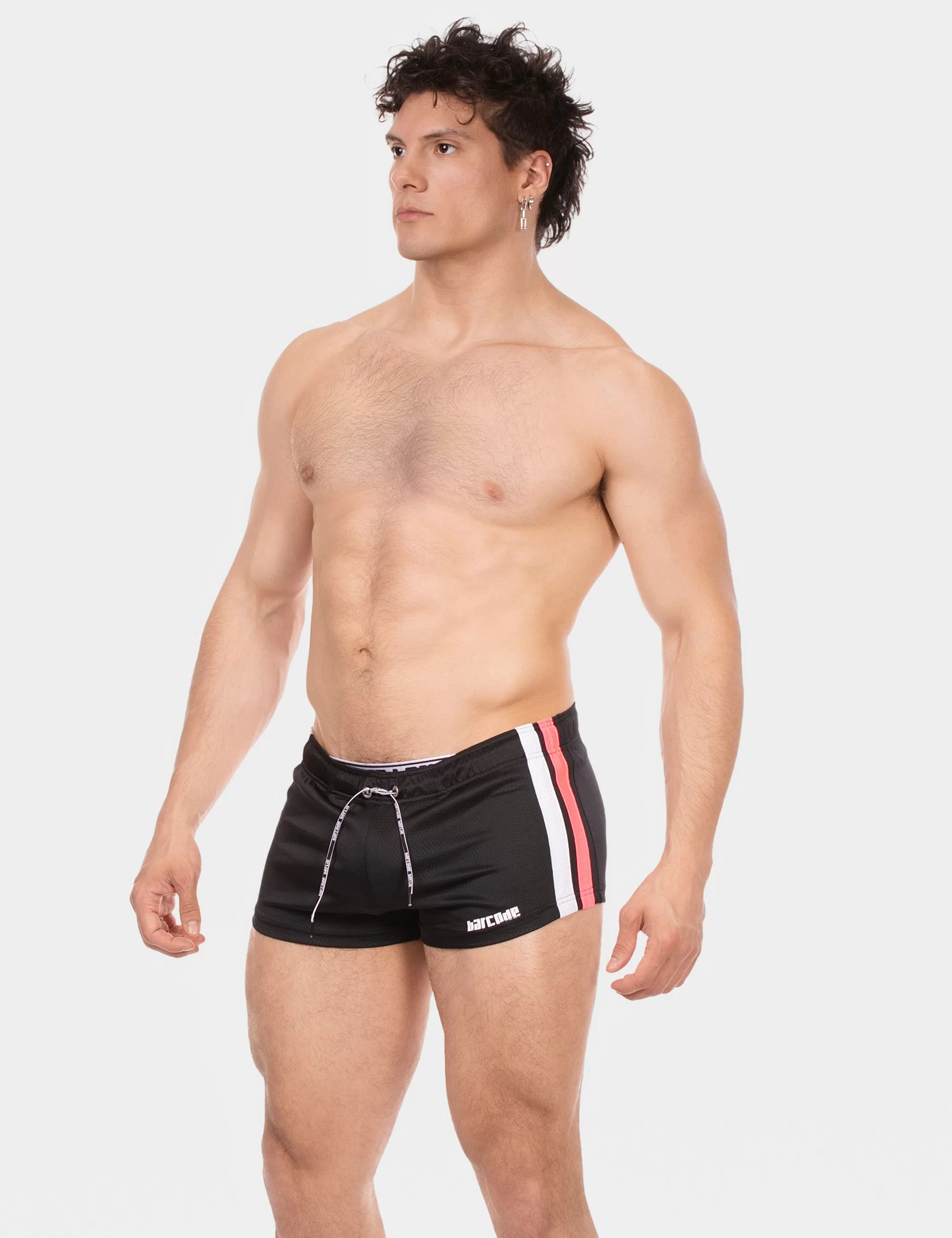 Short Timur - Black-White-Pink