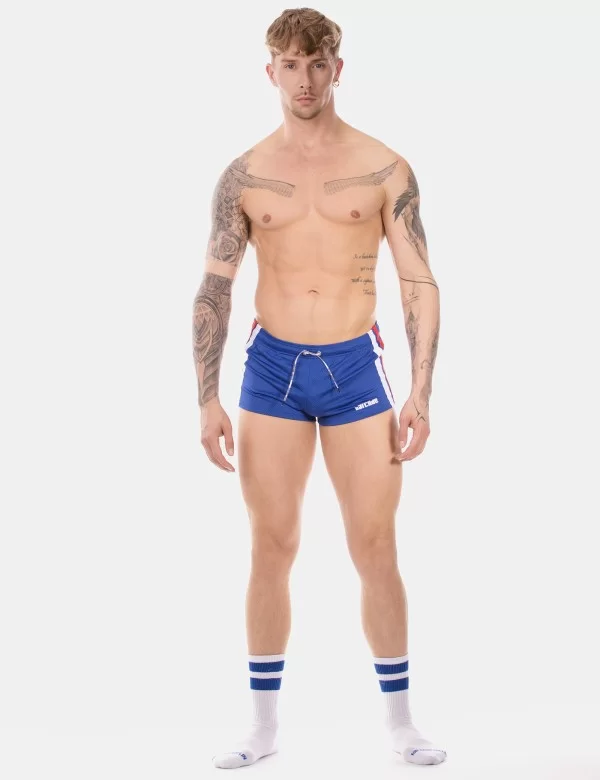 Short Timur - Royal-White-Red