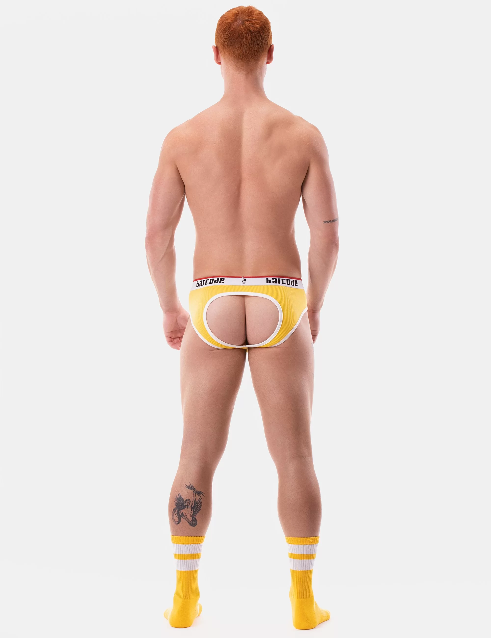 Backless Maxime - Yellow-White