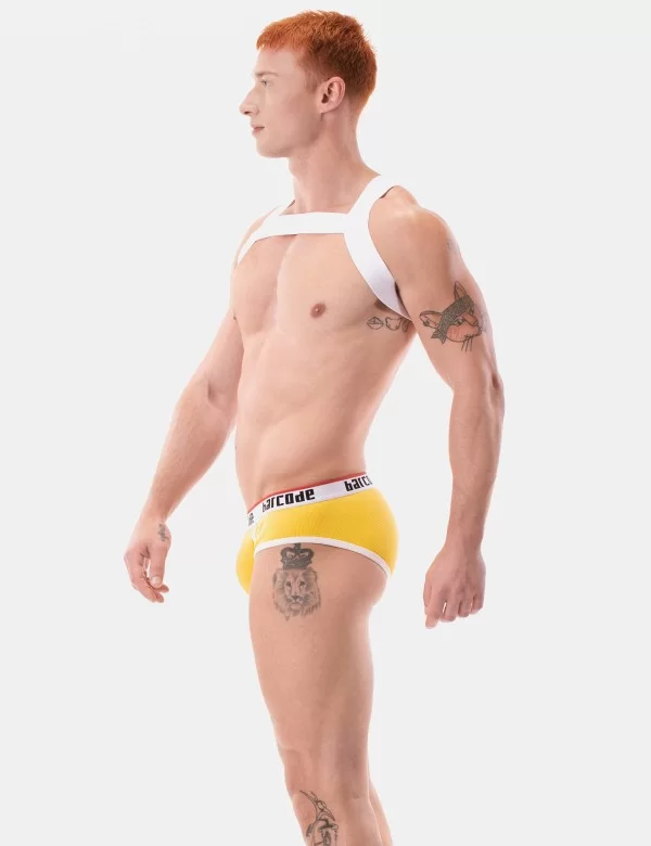 Brief Kai - Yellow-White