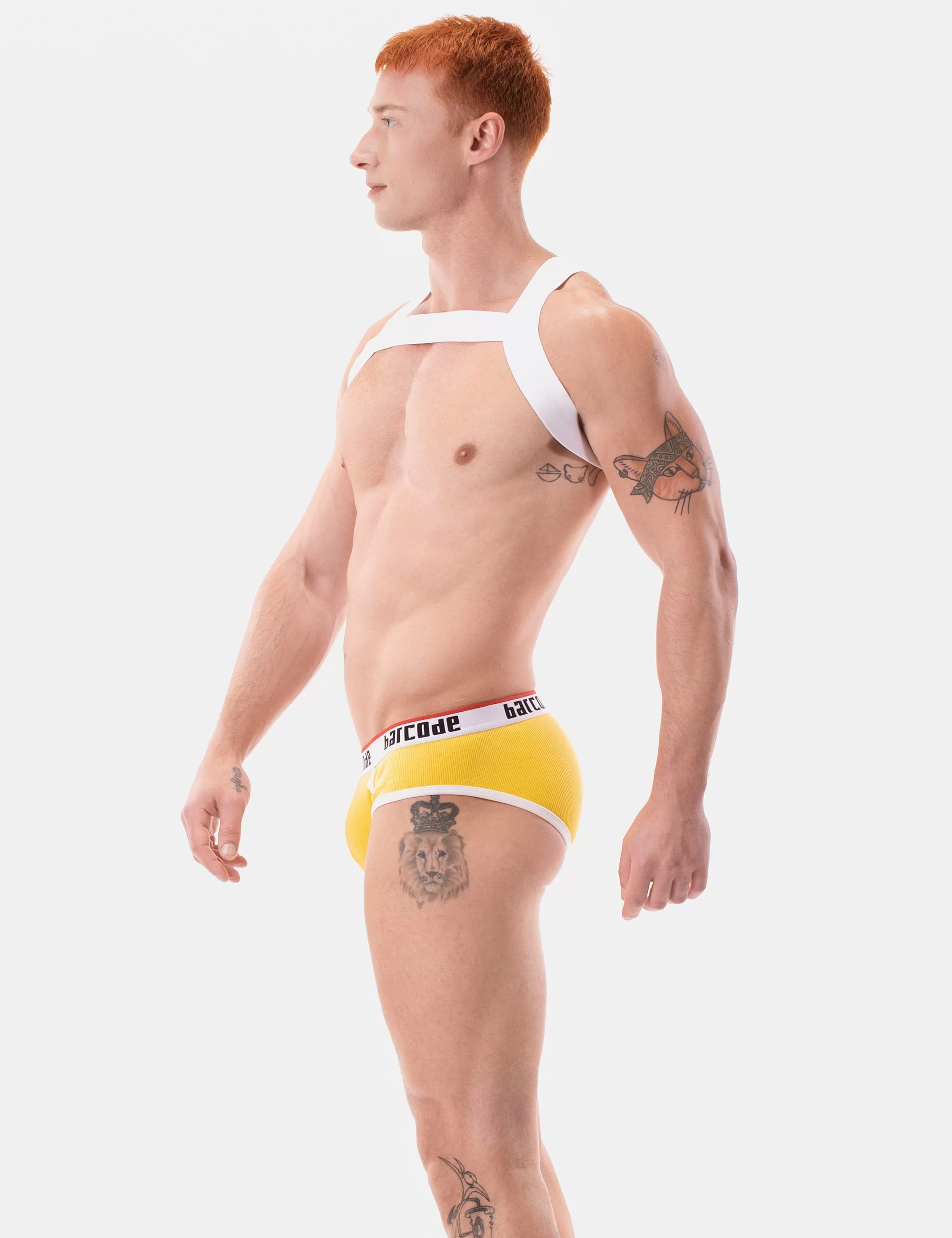 Brief Kai - Yellow-White