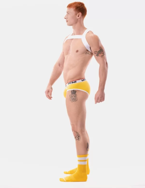 Brief Kai - Yellow-White