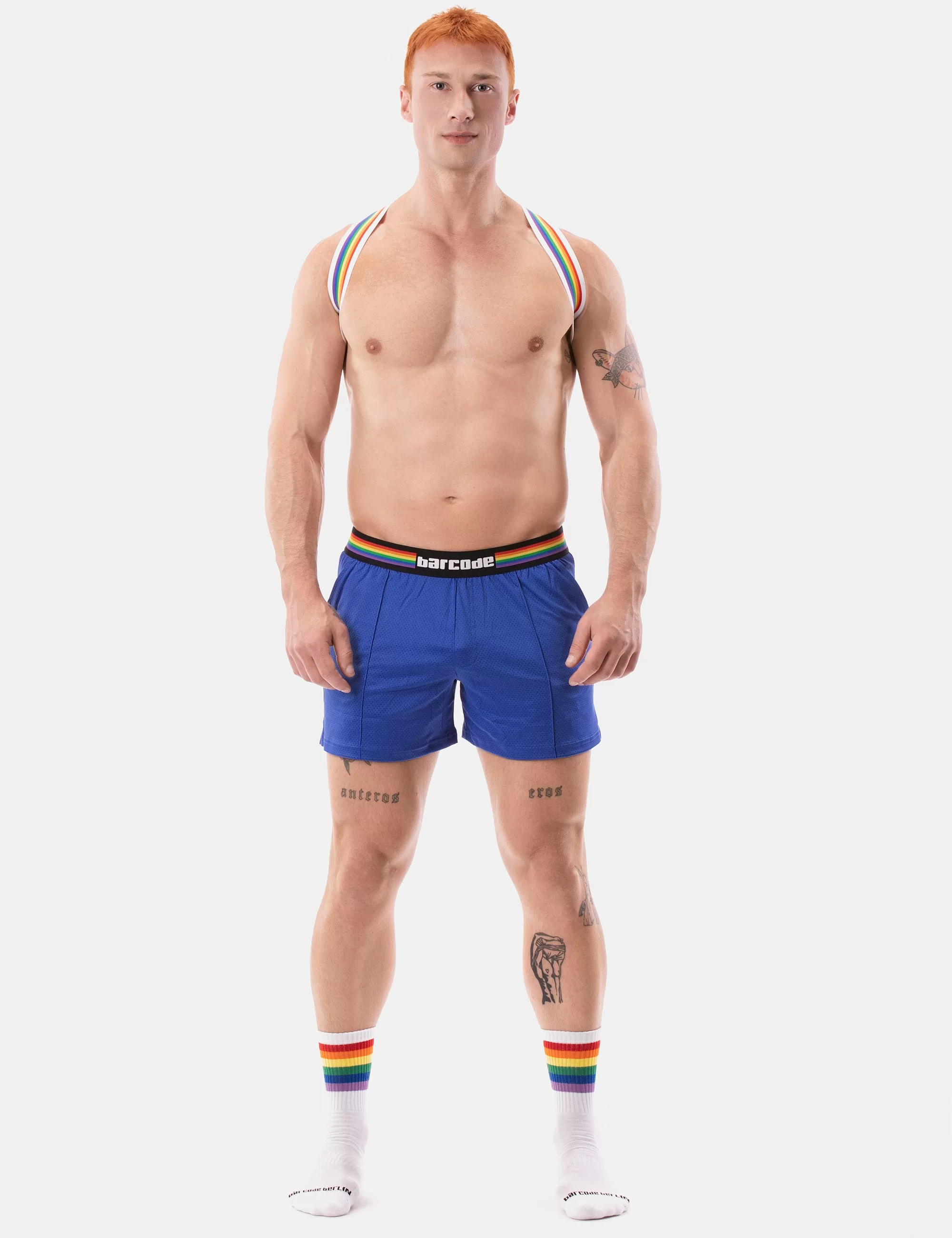 Barcode Pride Short - Royal Barcode Pride Short - Royal