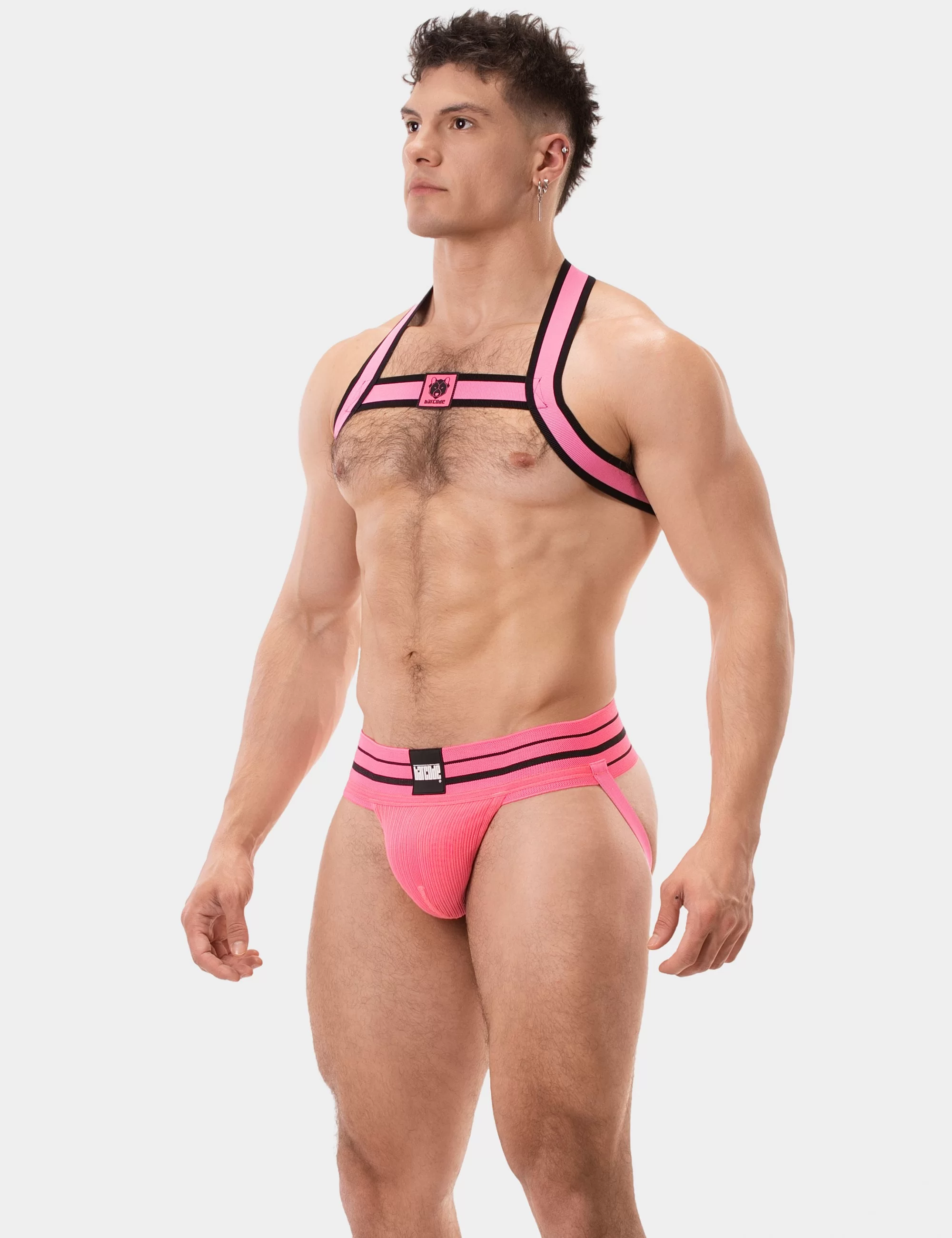 Harness Colin - Pink-Black