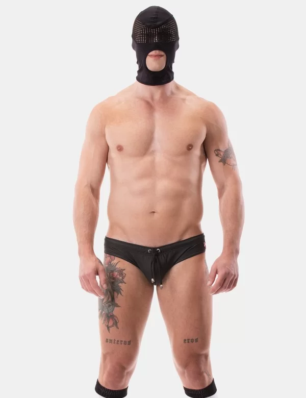 Mesh Eye Hood Troy - Black