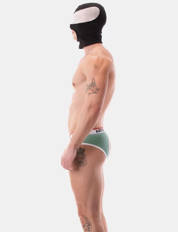 Mesh Eye Hood Troy - Black-White