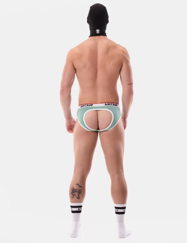 Mesh Eye Hood Troy - Black-White