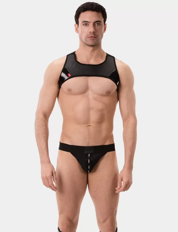 Mesh Jock Tel - Black