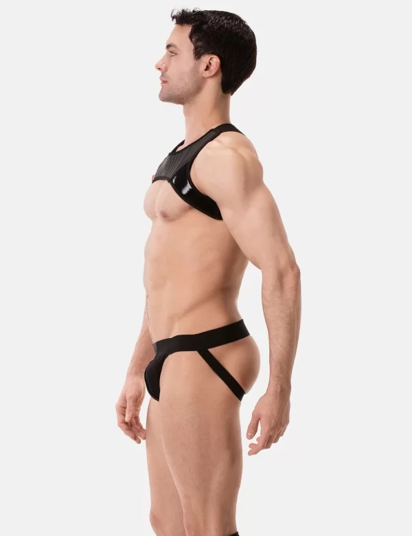 Mesh Jock Tel - Black
