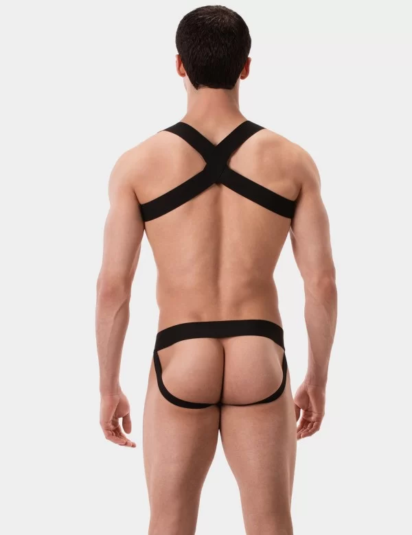 Mesh Jock Tel - Black